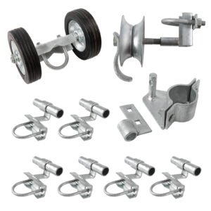 Sliding Gate Hardware Kit for Chain Link Fence