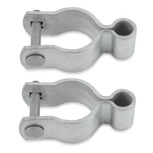 Chain Link Gate Male & Female Hinges – 5 Sizes, Silver or Black - Image 2