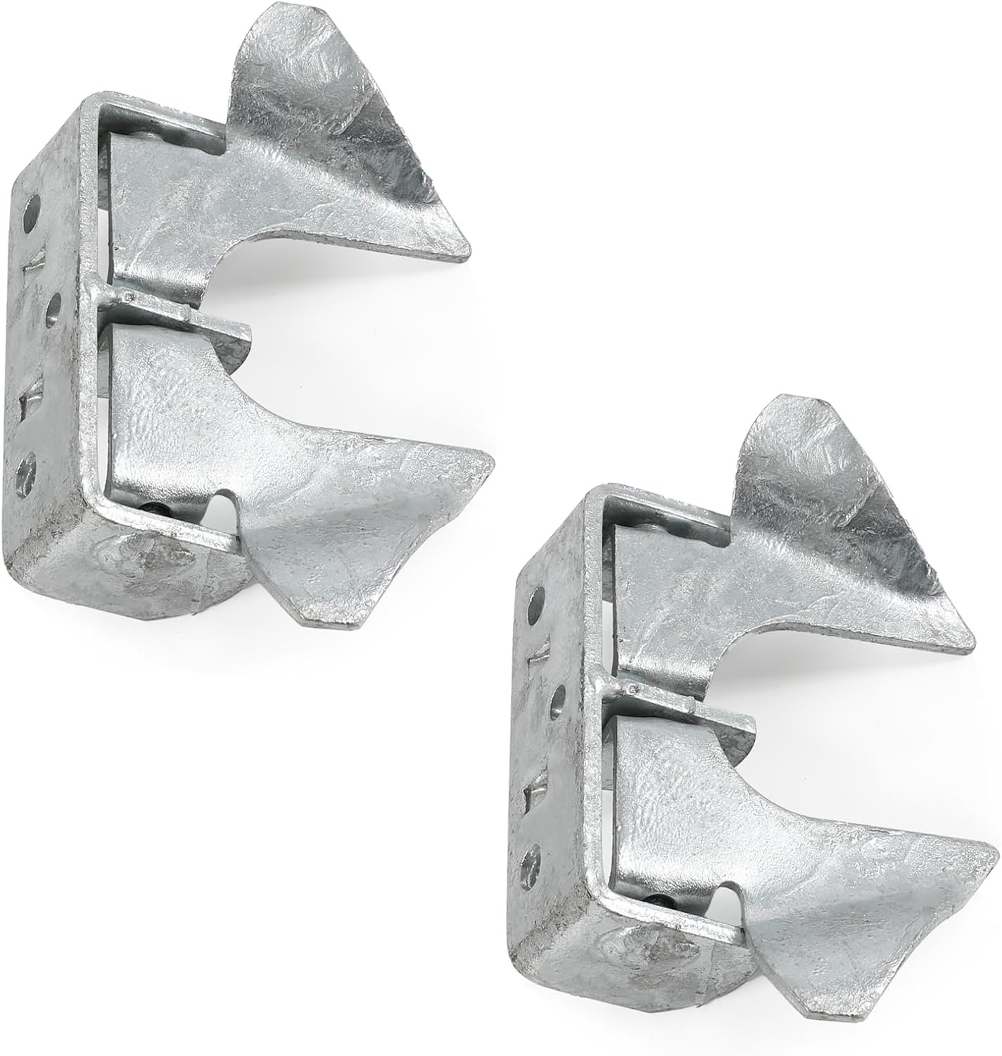 Wall-Mount Butterfly Gate Latch for 1-3/8" and 1-5/8" Gate Frames, Padlockable - Image 6