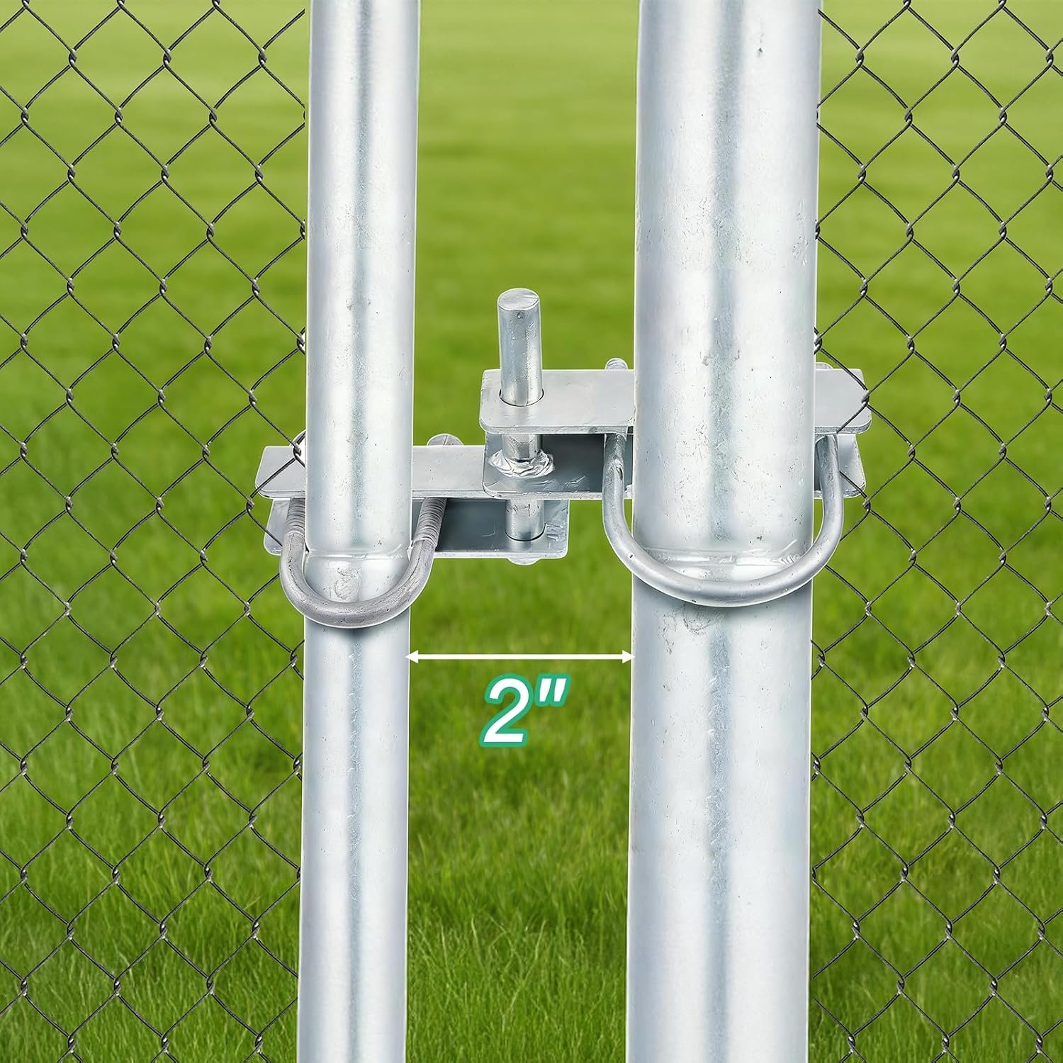 180° Commercial-Duty Chain Link Gate Hinge Series – 2-3/8″ to 8-5/8″ Post OD - Image 3