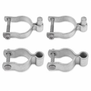 Wmebee galvanized male and female gate hinges